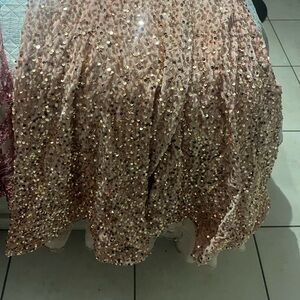 Size 2. Pink/ Rose Gold